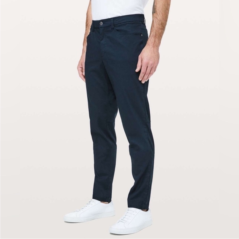 LULULEMON ABC‎ Slim Warpstreme True Navy 33 x 28